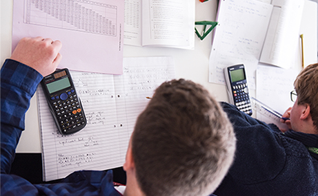GCSE Maths students